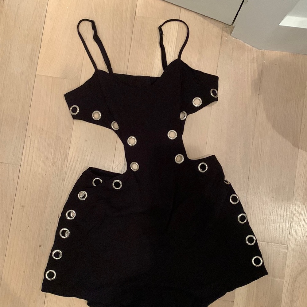 LF Black Romper